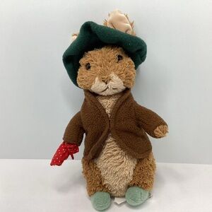 GUND Beatrix Potter BENJAMIN BUNNY Rabbit Plush Stuffed Animal 8" Tall Peter